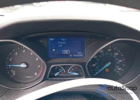 2014 Ford Focus Se из США, поврежденный, VIN 1FADP3F23EL366943